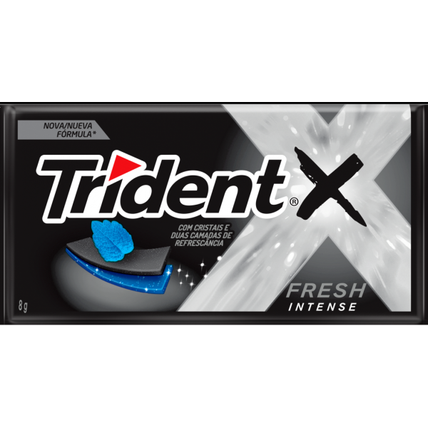 Chiclete Trident Fresh Intense 8g